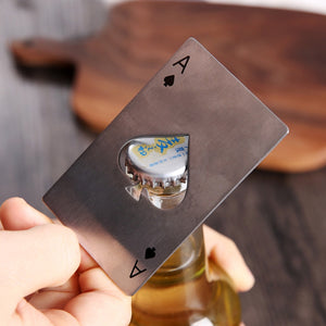 ACE OF SPADES BEER BOTTLE OPENER