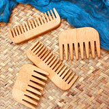 BAMBOO BEARD AND MUSTACHE GROOMING COMB